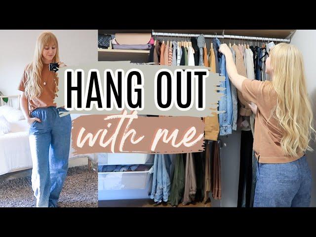 Decluttering My Closet + Trying On My Fall Clothes | CLOSET CLEANOUT 2021