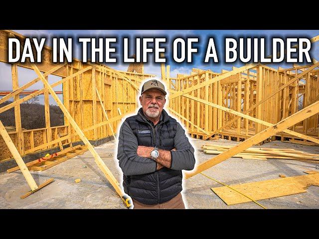 Day in the Life of a LUXURY Custom Home Builder!