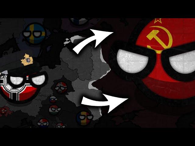 World War 2: History of Europe (Countryballs)