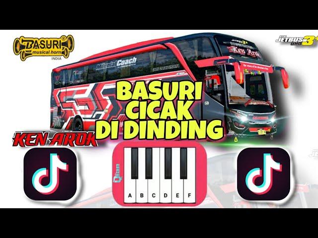 REMIX TELOLET BASURI CICAK DI DINDING VIRAL TIKTOK  | BUS KEN AROK 12 CORONG OKDJ #basuri