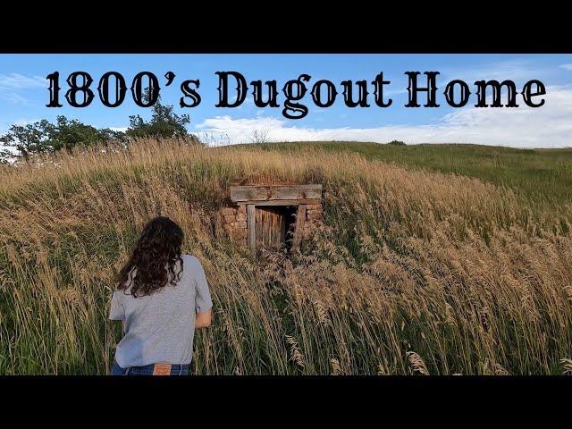 Exploring An 1800’s Pioneer Dugout Home