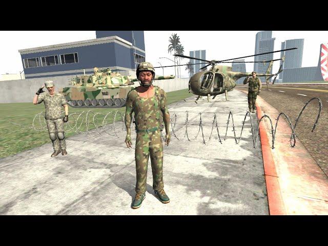 Franklin Join Army in Indian Bike Driving 3D