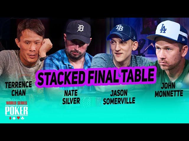 $10,000 WSOP Limit Hold'em Championship Final Table with Jason Somerville