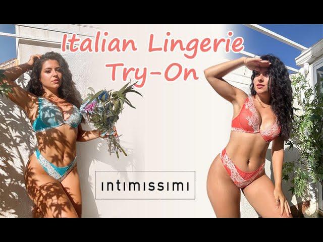 Come shopping with me for some ITALIAN LINGERIE!