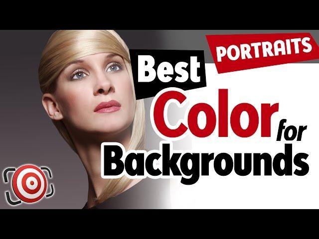 The Best Color Photography Background For Portraits Is Gray  - Studio Backdrop Tutorial