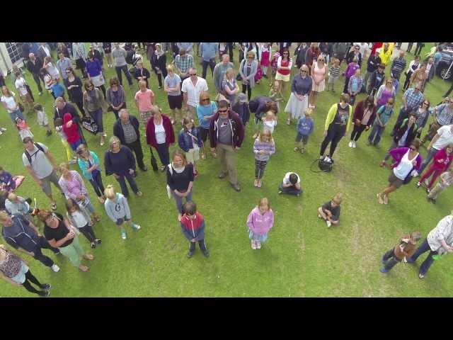 Steve Mould - Outdoor Experiment at The Times Cheltenham Science Festival