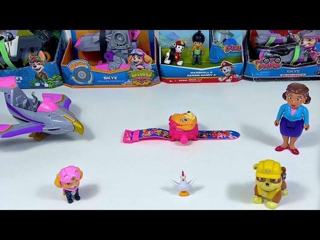 Paw Patrol Big Pup Trucks Toys Unboxing ASMR – Skye’s Transforming Jet and Rescue Knights Vehicles!