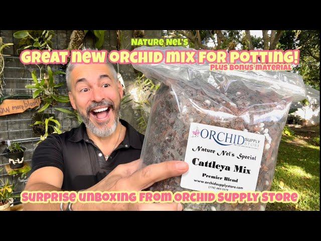 My new orchid medium for growing better Cattleya orchids. Plus a mini haul and OFE orchid fair info.