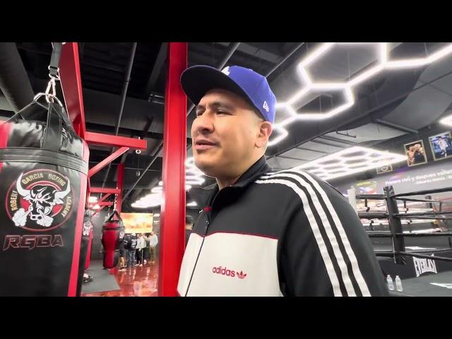 LINDOLFO DELGADO WORKING HARD FOR APRIL 5 FIGHT VS ELVIS - ESNEWS BOXING