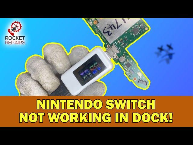 Nintendo Switch Charges OK But Not Working in Dock!!