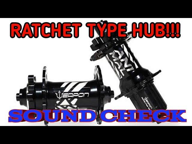 Weapon Animal Hub Sound Check | Spring Ratchet Technology