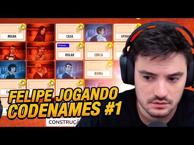 FELIPE NETO JOGA CODENAMES #1