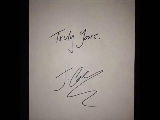 J  Cole Truly Yours 1