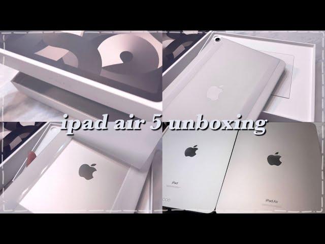 아이패드 에어 5 언박싱& 에어4 비교₍ᐢ..ᐢ₎/ipad air 5 unboxing