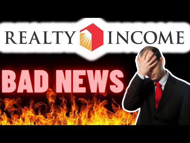 Very Bad News For Realty Income (O Stock) | Still An Undervalued Buy? | O Stock Analysis! |