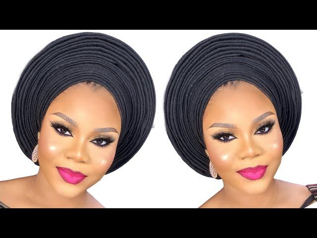 HOW TO TIE PERFECTLY ROUND GELE | SUPER DETAILED FROM START TO FINISH