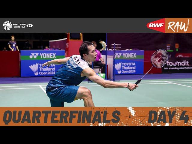 TOYOTA Thailand Open 2024 | Day 4 | Court 2 | Quarterfinals