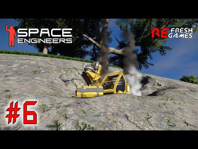 #6 Груз с орбиты привез, но есть нюанс - Space Engineers "Never Surrender"