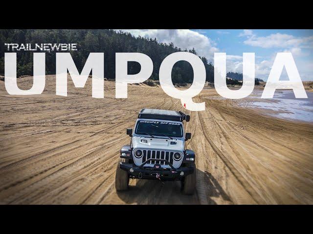 I almost CRASHED OVERLANDING the Oregon Coast With My URSA MINOR | UMPQUA Sand Camping Offroad