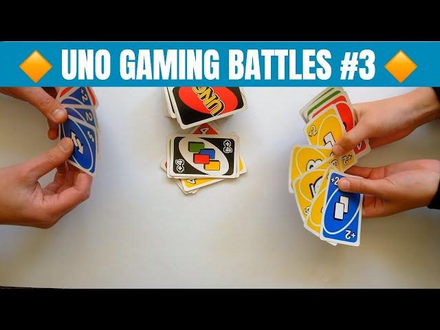  UNO Game Play Battles #3 - Guess the winner ! (A great game for all ages) 