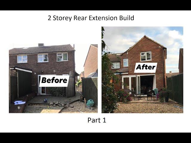 Building a two storey extension - Part 1