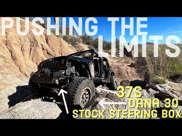 Pushing my JEEP WRANGLER to the LIMIT on Rocker Panel Pass!