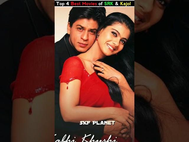 Top 4 Best Movies of SRK & Kajol ? By SKF Planet