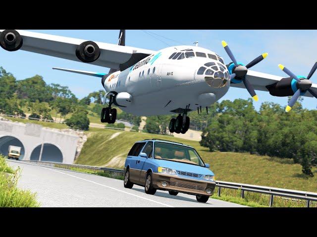 Airplane Emergency Landing Crashes 3 | BeamNG.drive