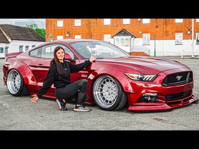 FITTING A WIDEBODY KIT TO MY GIRLFRIENDS MUSTANG