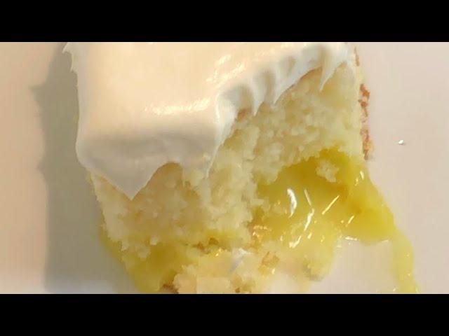 Lemon Dream Cake Recipe boxed cake hack | Southern Sassy Mama