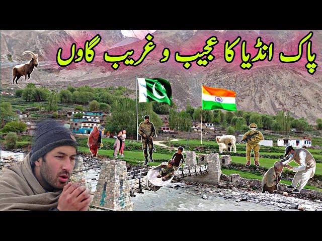 Amezing Village Life Near Pak India Border | Zero Line | Franu Village | LOC | Gilgit Baltistan