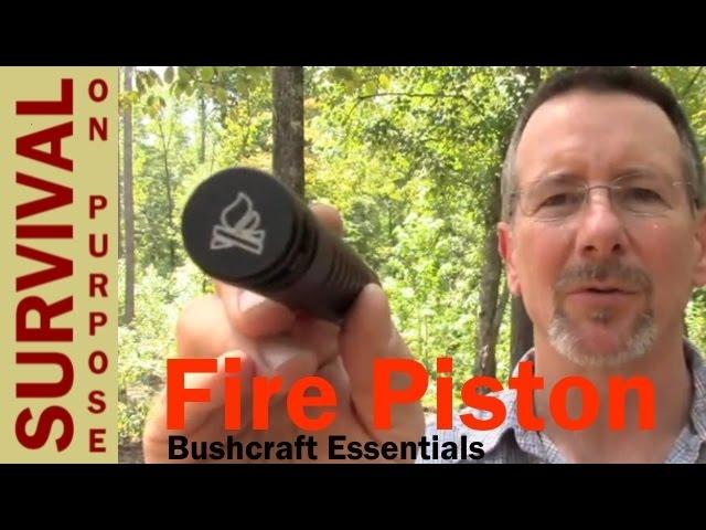 Bushcraft Essentials Fire Piston - Demonstration and Review