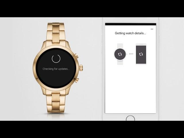 Michael Kors Access Runway Smartwatch | Set Up