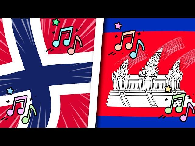 Dancing Flags | Flag Animation