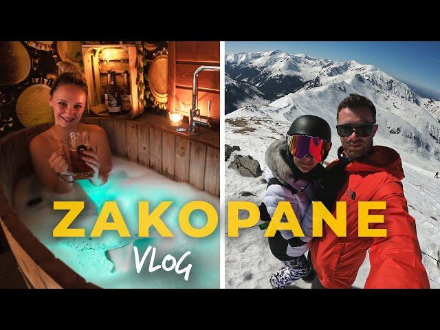 Skiing in Zakopane for Beginners | Abbie learns to ski in Poland!