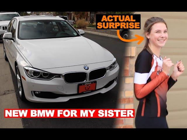 WE BOUGHT MY SISTER A NEW CAR: 2015 BMW 328I XDrive