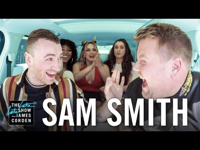 Carpool Karaoke w/ Sam Smith ft. Fifth Harmony