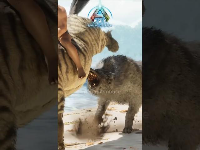 TAMING IN ARK ASCENDED VS OTHER GAMES  #shorts #ark #sigma