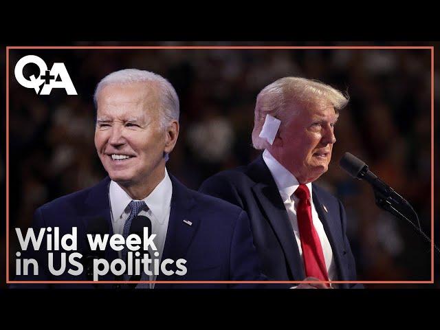 Recap: Donald Trump, Joe Biden, and a wild week in US politics | Q+A 2024