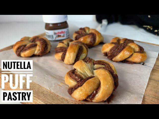 Deliciousnessly | NUTELLA PUFF PASTRY RECIPE