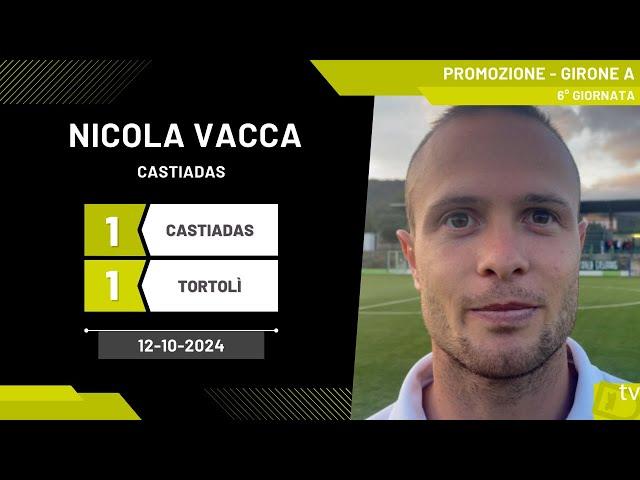 Nicola Vacca attaccante Castiadas 12-10-2024 - Diario Sportivo