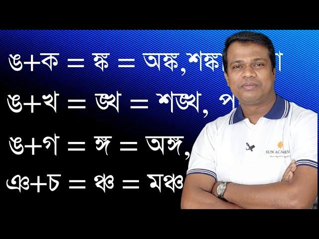 কঠিন শব্দ বানান শিখি || যুক্তবর্ণ || বানান শিক্ষা || Sun Academy, Learn Bangla