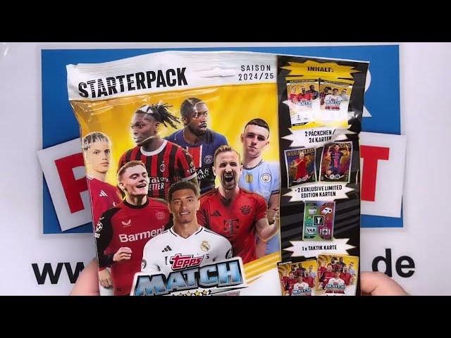  TOPPS Match Attax Champions League 24/25 Eco Pack, Mega Multipacks und Starterpack Opening