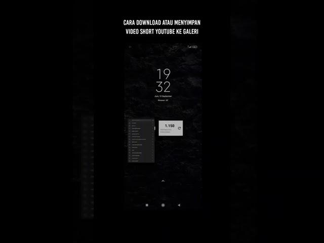 CARA SIMPAN VIDEO SHORT KE GALERY HP MU #shorts #youtubeshorts #youtube #short #viral #cara
