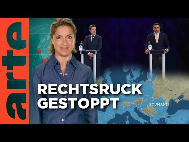 Rumäniens neuer Präsident: Für Europa | Mit offenen Karten - Im Fokus | ARTE