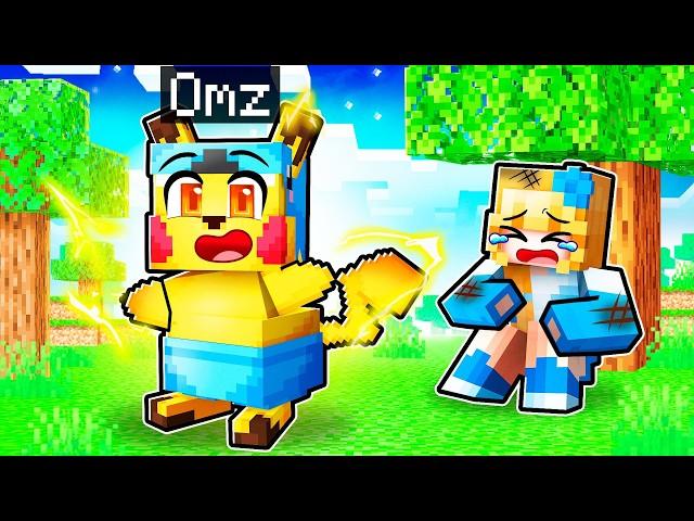 Playing Minecraft as a PROTECTIVE POKEMON!