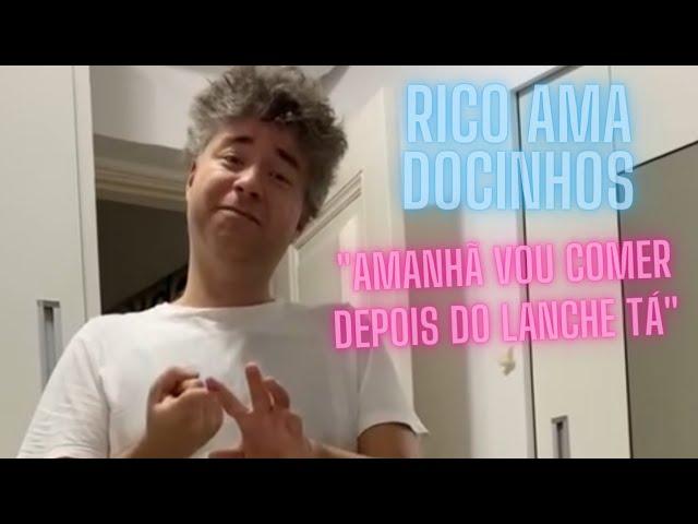 Ricardo ganhou brigadeiros do Sr. Cecílio e ajudou na organização da casa.Dalva sempre estimulando.