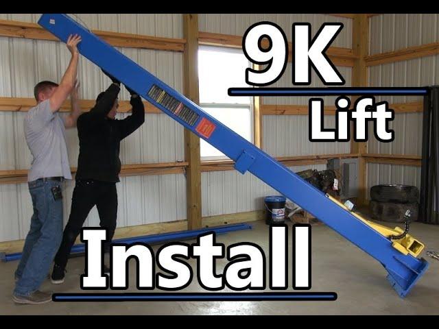 Two Post Lift Installation How To - TP9KACX & HD2P-9000AC