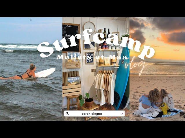 eine Woche im Surfcamp in Moliets VLOG‍️ I Sarah Alegria