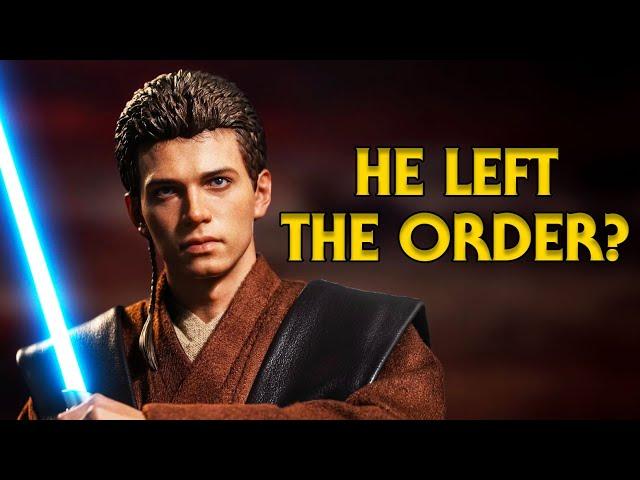 Why Did Anakin Try to LEAVE the Jedi Order? (CANON)